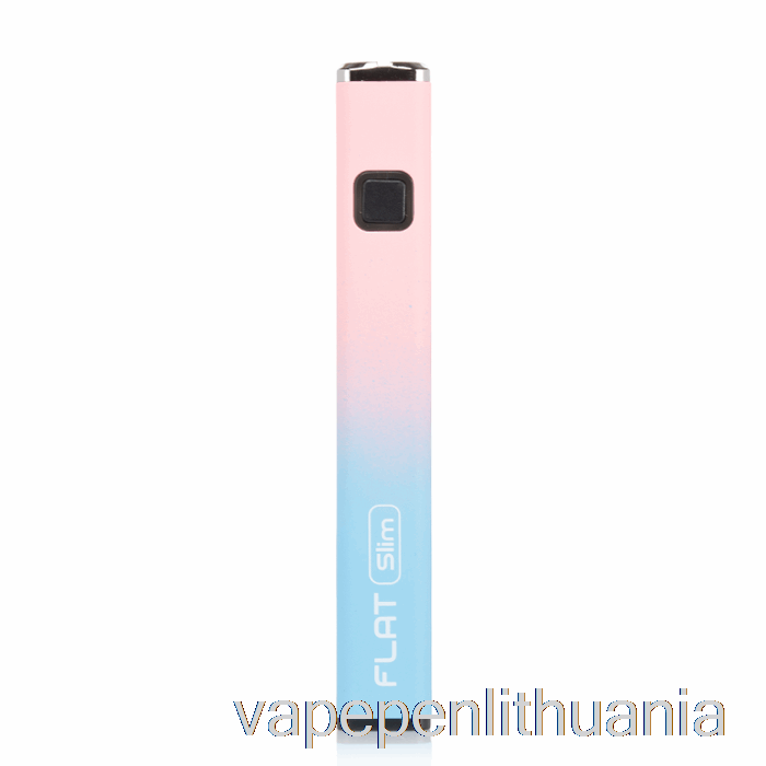 Yocan Flat Slim 350mah Baterija Mėlynos Rožinės Spalvos Vape Skystis